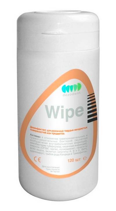 Дезодент WIPE, 120шт