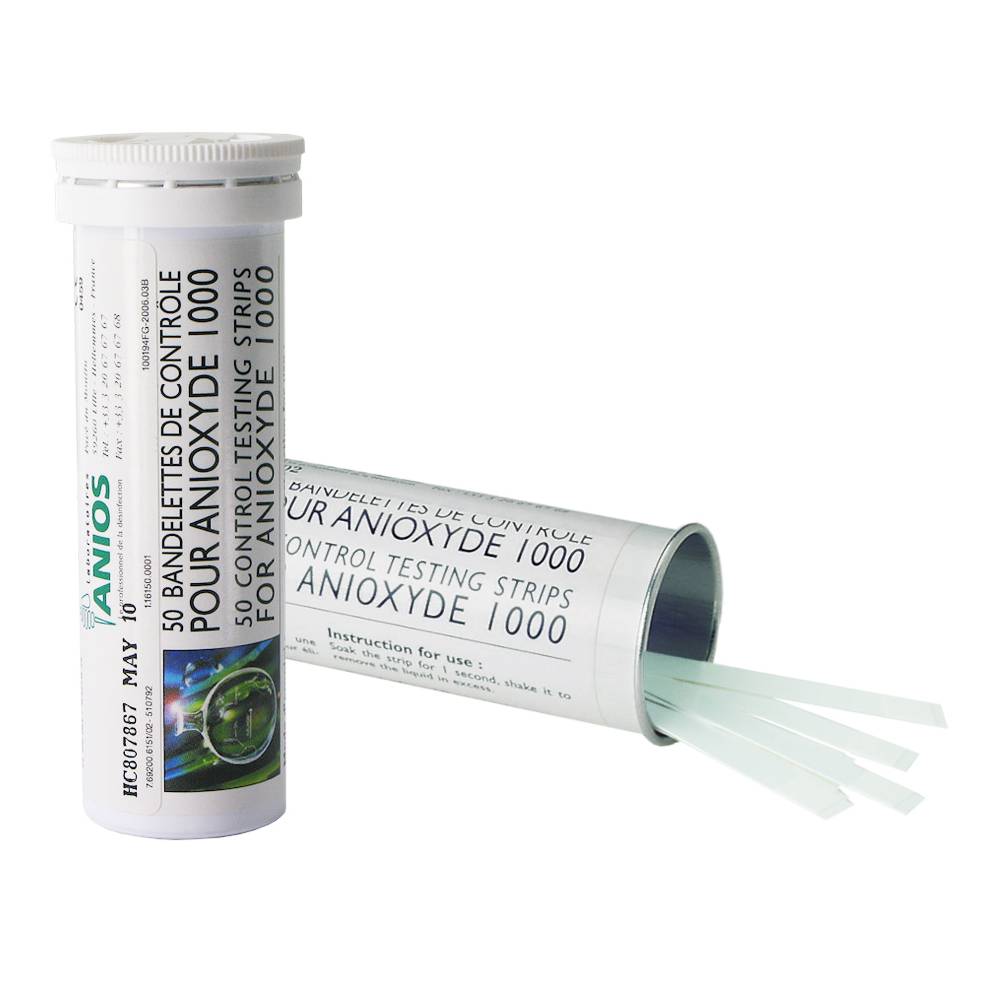 Аниоксид 1000, 50 шт, индикаторные тест-полоски